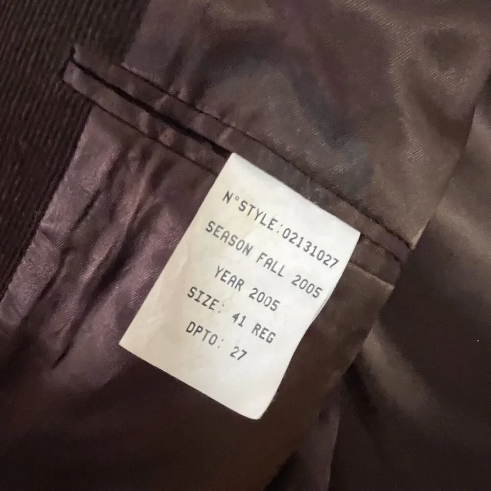 Vintage Brooks Brothers 346 Brown Corduroy Blazer‎ 41R Academia Classic Preppy